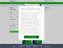 Tablet Screenshot of buienradar.nl